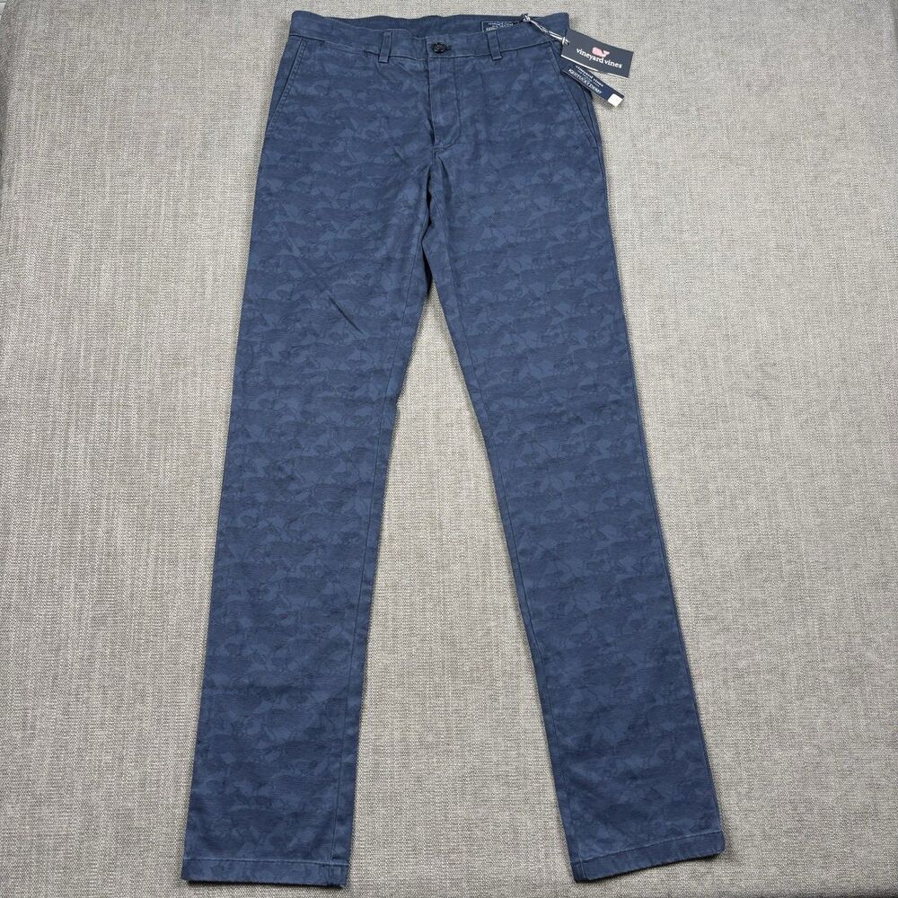 NWT Vineyard Vines Kentucky Derby 147th Scenic Breaker Pants 30x34 Moonshine